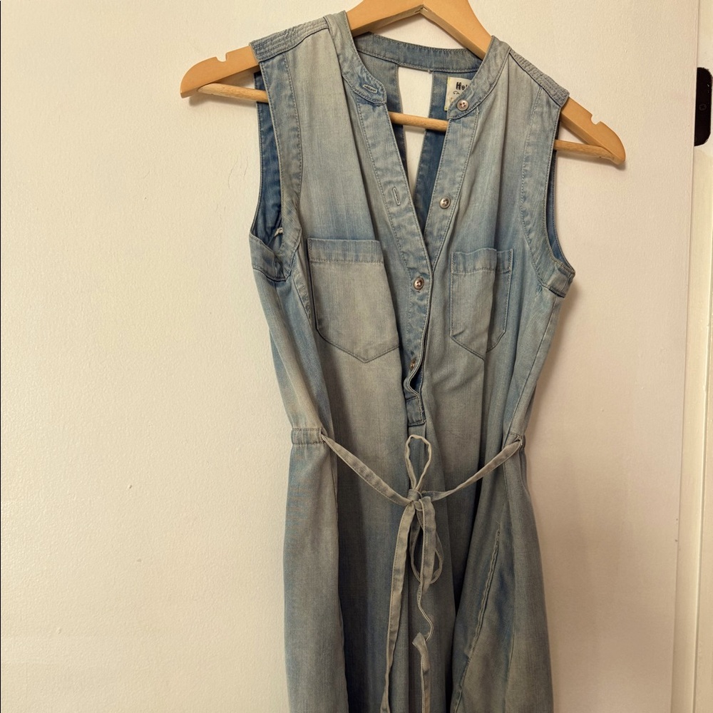 Holding Horses jean pullover dress